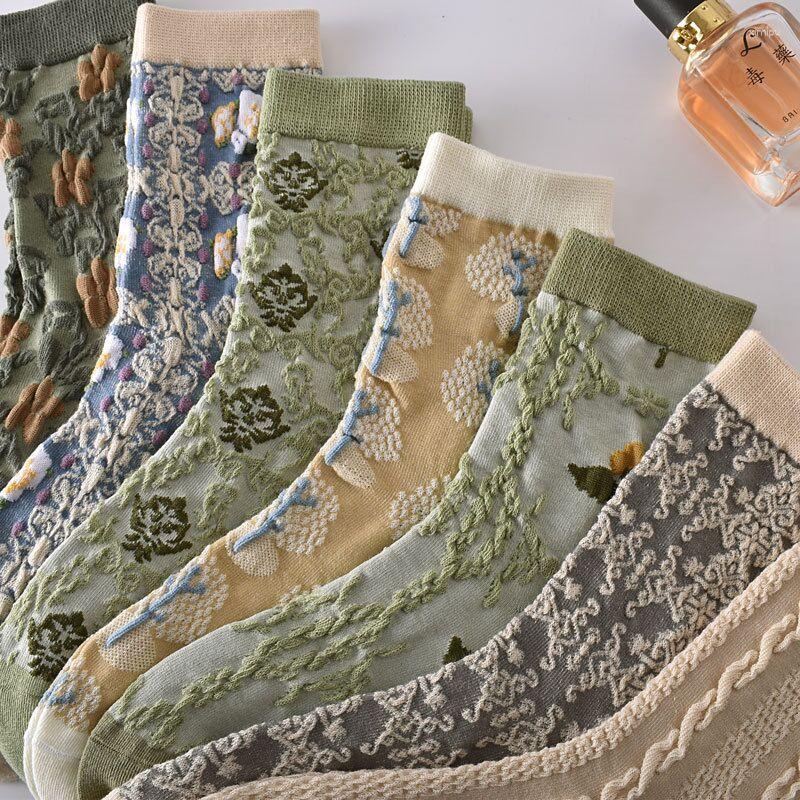 Women Socks Harajuku Retro Embroidery Woman Japanese Kawaii Cute Ethnic Lolita Lace Flower Crew Christmas Gift Fashion 013, Black
Women Socks Harajuku Retro Embroidery Woman Japanese Kawaii Cute Ethnic Lolita Lace Flower Crew Christmas Gift Fashion 013, Black