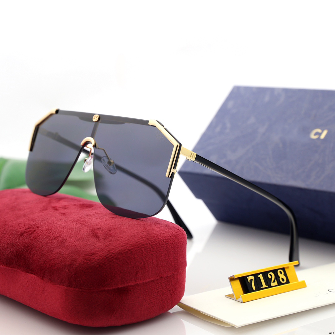 G designer's new half frame square sunglasses for both men and women's street photography influencers, same style sunglasses 7128
G designer's new half frame square sunglasses for both men and women's street photography influencers, same style sunglasses 7128