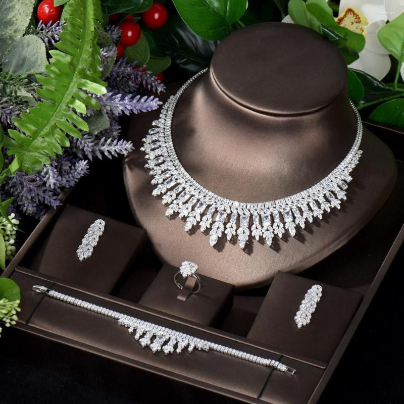 Necklace Earrings Set Fashion 4 Pcs White Leaf Square Cubic Zirconia Full For Women Wedding Bridal Dress Jewellery Accessories N-1122, Picture shown
Necklace Earrings Set Fashion 4 Pcs White Leaf Square Cubic Zirconia Full For Women Wedding Bridal Dress Jewellery Accessories N-1122, Picture shown