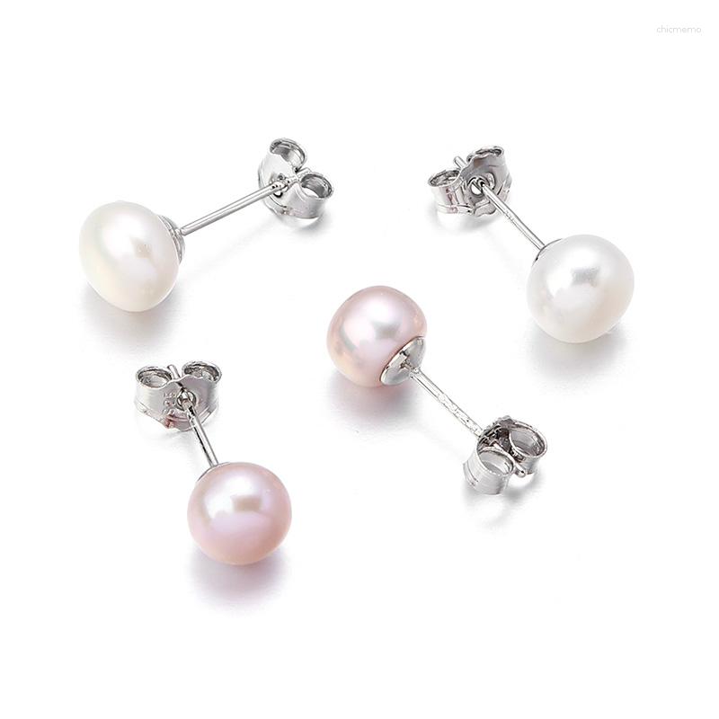 Stud Earrings Natural Pearl Earing 18 7mm Trendy For Women 1 Pair Freshwater Pearls Jewelry Gift Wholesale Items
Stud Earrings Natural Pearl Earing 18 7mm Trendy For Women 1 Pair Freshwater Pearls Jewelry Gift Wholesale Items