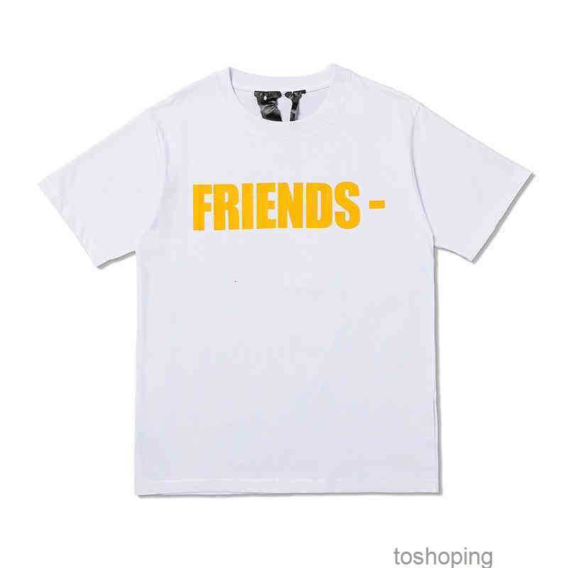 T-shirt Fahion Br Vlones Yellow Friend Letter T-hirt Looe Imple Back Large v Hort Leeve Men' and Women' in UmmerFXRG, White
T-shirt Fahion Br Vlones Yellow Friend Letter T-hirt Looe Imple Back Large v Hort Leeve Men' and Women' in UmmerFXRG, White