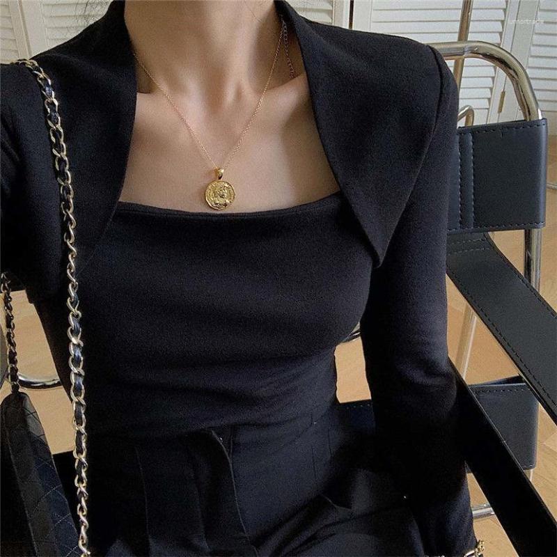 Women's T Shirts 2023 Autumn Winter T-shirt Women Street Solid Color Straight Tube Top Long Sleeve Shirt Personalized Neckline Tshirt, Black
Women's T Shirts 2023 Autumn Winter T-shirt Women Street Solid Color Straight Tube Top Long Sleeve Shirt Personalized Neckline Tshirt, Black