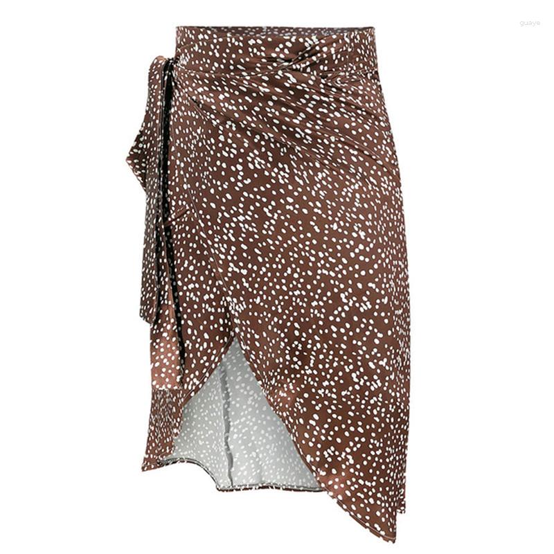 Skirts 2023 High Waist Party Skirt Street Clothes Casual Bandage Tie Polka Dot Printing Asymmetric Ladies Wrap, Auburn
Skirts 2023 High Waist Party Skirt Street Clothes Casual Bandage Tie Polka Dot Printing Asymmetric Ladies Wrap, Auburn