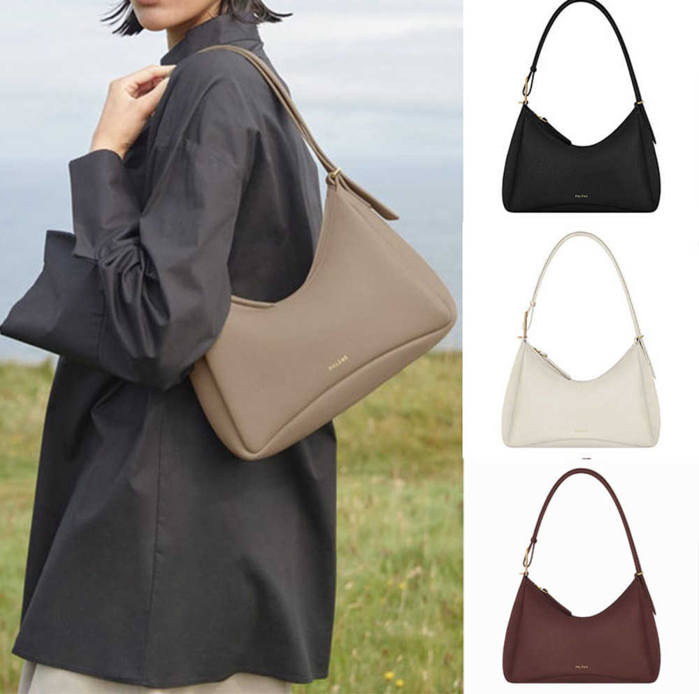 Evening Bags Polene Umi Underarm Shoulder Bag Full-Grain Textured Leather Designer Women Crossbody Plated Stainless Steel Suede Inner Light luxury and high sense
Evening Bags Polene Umi Underarm Shoulder Bag Full-Grain Textured Leather Designer Women Crossbody Plated Stainless Steel Suede Inner Light luxury and high sense