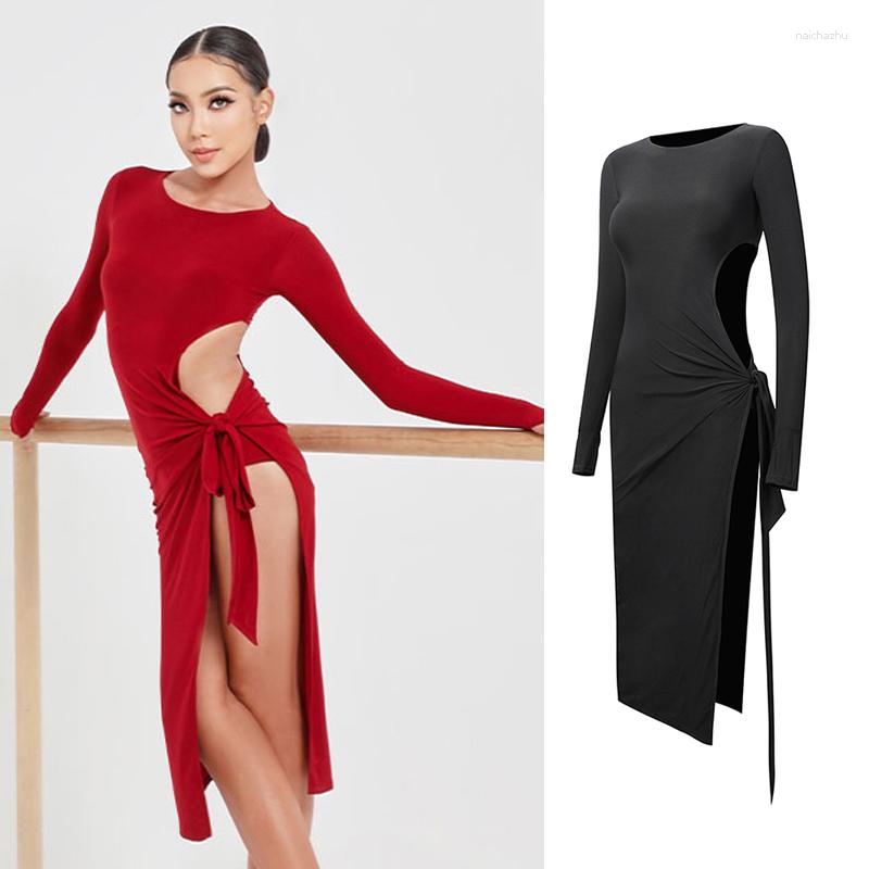 Stage Wear Latin Dance Dress Women Sexy Red Party Prom Performance Practice Costume Competition Dresses Tango, Black
Stage Wear Latin Dance Dress Women Sexy Red Party Prom Performance Practice Costume Competition Dresses Tango, Black