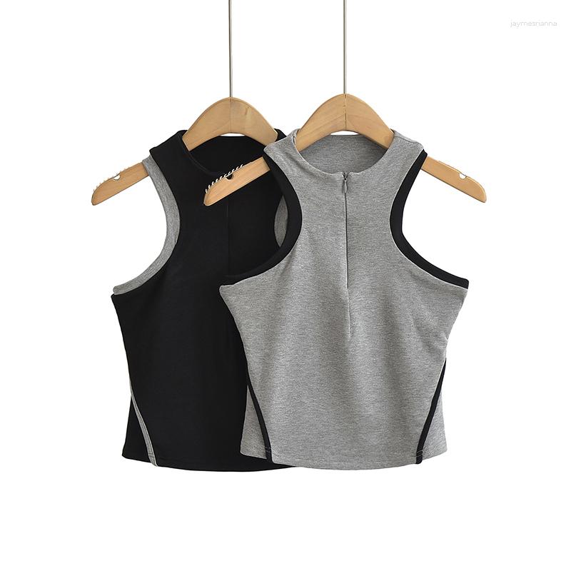 Women' Tanks Zipper Vests 2023 Summer Fashion Sexy Women' Crop Tops Vest Camis, Black
Women' Tanks Zipper Vests 2023 Summer Fashion Sexy Women' Crop Tops Vest Camis, Black