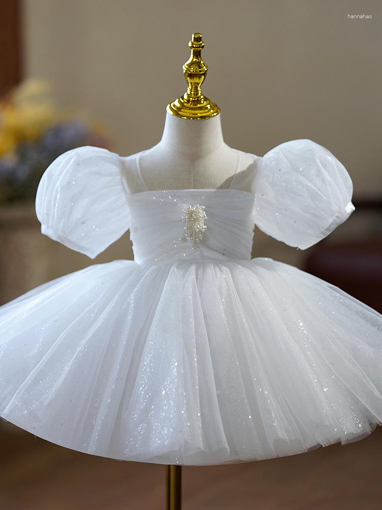 Ethnic Clothing Girls Tulle Tutu Dresses Baby Girl First Birthday Party Dress Infant Pageant Princess White Sequins Costume
Ethnic Clothing Girls Tulle Tutu Dresses Baby Girl First Birthday Party Dress Infant Pageant Princess White Sequins Costume