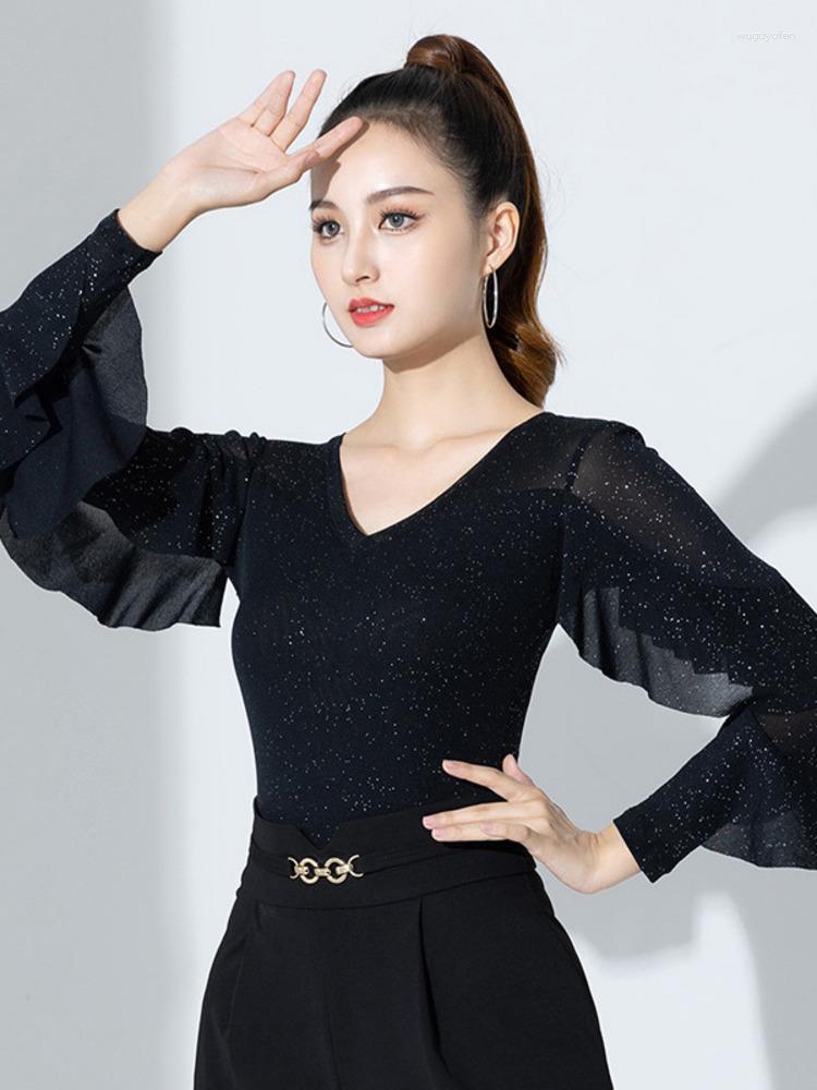 Stage Wear Elegant Flamengo Women's Adult Fantasy Latin Rompers Girls Ruffle Dance Tango Tops Solid Color Costume Sports Use Clothes, Royal blue
Stage Wear Elegant Flamengo Women's Adult Fantasy Latin Rompers Girls Ruffle Dance Tango Tops Solid Color Costume Sports Use Clothes, Royal blue