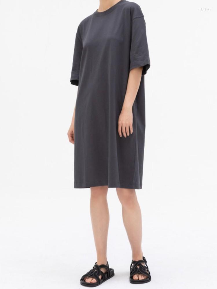 Women's T Shirts Women's Minimalist Long T-Shirt Dress Basic Lady Solid Color Short-Sleeved Dresses Casual Female Pullover Robe, Beige
Women's T Shirts Women's Minimalist Long T-Shirt Dress Basic Lady Solid Color Short-Sleeved Dresses Casual Female Pullover Robe, Beige