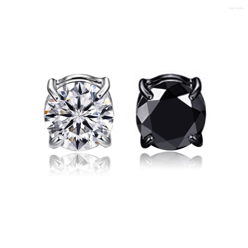 Stud Earrings Multicolor Round Zircon Four Claw For Man Women Stainless Steel Magnet Brincos Accessories Drop
Stud Earrings Multicolor Round Zircon Four Claw For Man Women Stainless Steel Magnet Brincos Accessories Drop