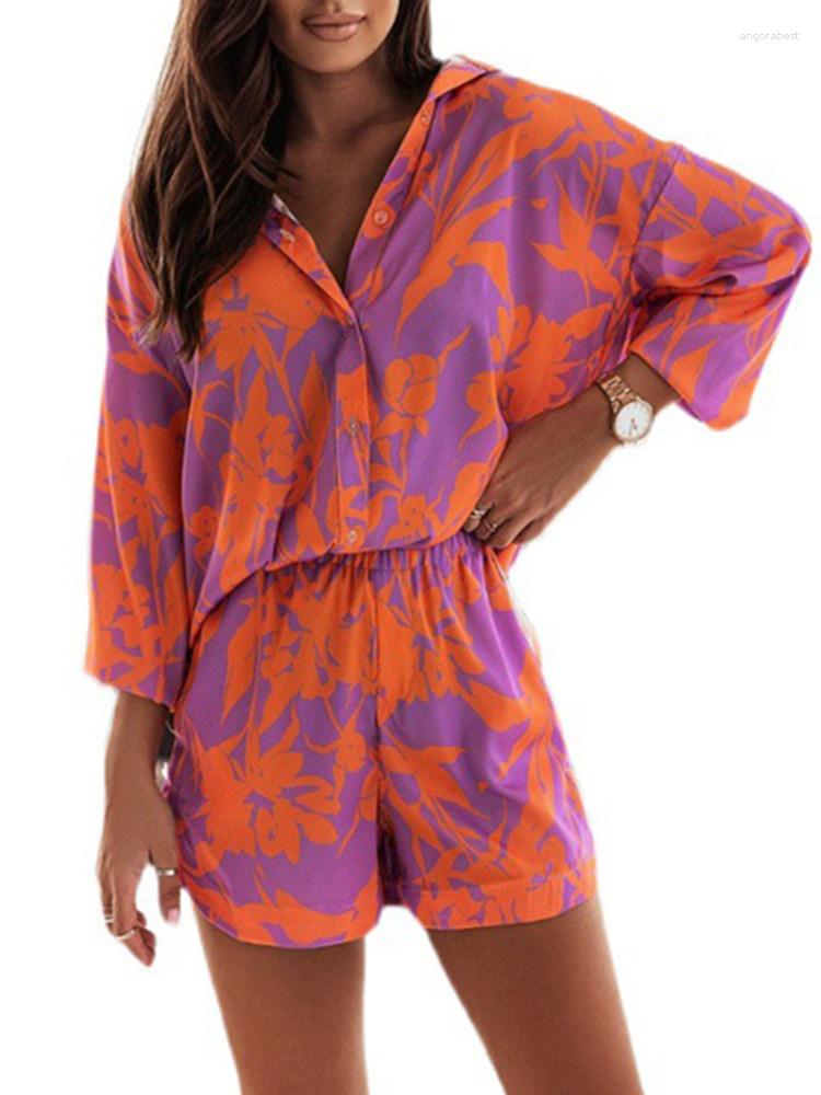 Women' Tracksuits Print Shorts Suits Women Vintage Long Sleeve Shirt And Short Pants Suit Two Piece Set Female 2023 Outfit Summer Tops Lady, White
Women' Tracksuits Print Shorts Suits Women Vintage Long Sleeve Shirt And Short Pants Suit Two Piece Set Female 2023 Outfit Summer Tops Lady, White