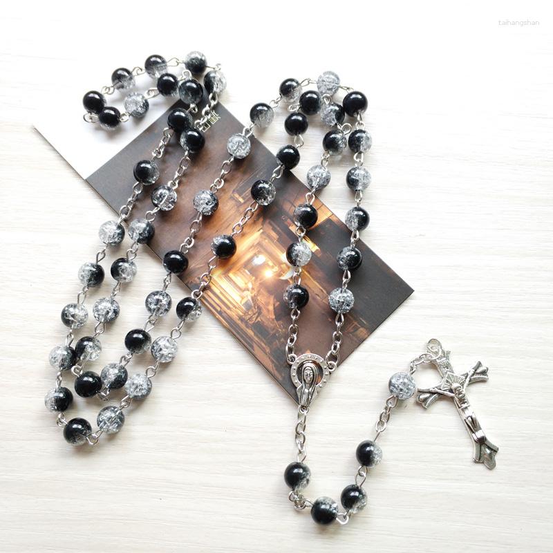 Pendant Necklaces 4 Colors Shiny Prayer Beads Chain Virgin Mary Medal Catholic Crucifix Cross Y-Necklace Rosary Chaplet Religious Blessing
Pendant Necklaces 4 Colors Shiny Prayer Beads Chain Virgin Mary Medal Catholic Crucifix Cross Y-Necklace Rosary Chaplet Religious Blessing