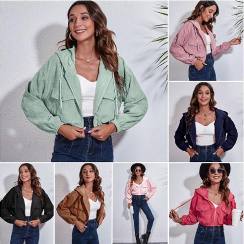 Women's Jackets 2023 Women's Hooded Corduroy Jacket Fall/Winter Loose Shoulder Long Sleeve Street Fashion Wear Beauty Color Black Short, Rose
Women's Jackets 2023 Women's Hooded Corduroy Jacket Fall/Winter Loose Shoulder Long Sleeve Street Fashion Wear Beauty Color Black Short, Rose