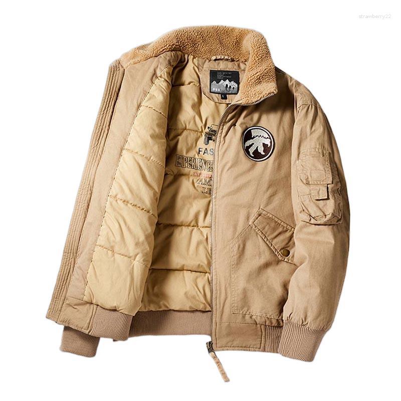 Men's Jackets High Quality Men's Windproof Jacket Winter Bomber Tactical Multi Pocket Lapel Baseball Casual Thick Thermal, Blue
Men's Jackets High Quality Men's Windproof Jacket Winter Bomber Tactical Multi Pocket Lapel Baseball Casual Thick Thermal, Blue