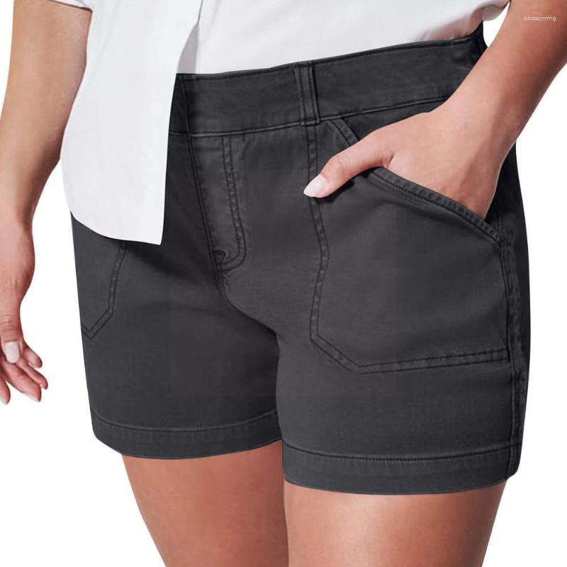 Women's Shorts Women's Soft Stretch Twill Short Side Pockets Style Zipper Fit Cowboy Flattering No Wash Machine Button Feel P G3N6, Blue 
Women's Shorts Women's Soft Stretch Twill Short Side Pockets Style Zipper Fit Cowboy Flattering No Wash Machine Button Feel P G3N6, Blue