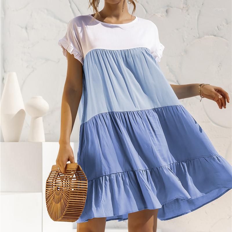 Casual Dresses Summer Beach Sundress Bohemian Women Vestidos Short Sleeve Ruffled Mini Dress 2023 Oversize Loose Oversized Patchwork, Khaki
Casual Dresses Summer Beach Sundress Bohemian Women Vestidos Short Sleeve Ruffled Mini Dress 2023 Oversize Loose Oversized Patchwork, Khaki