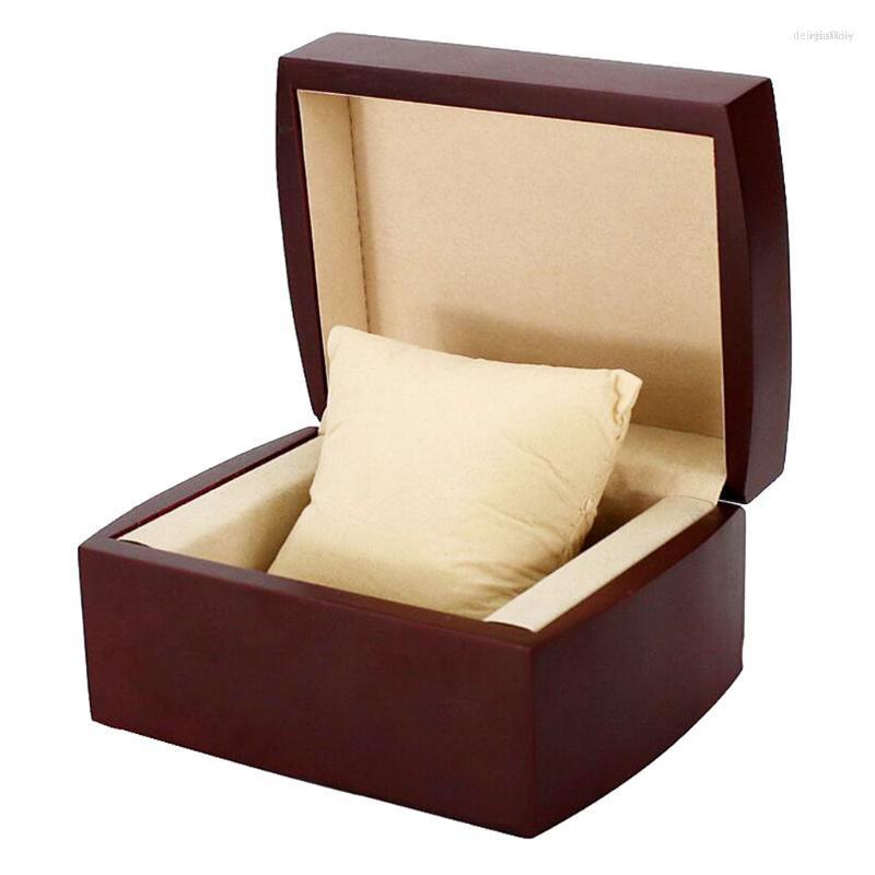 Watch Boxes & Cases Retro Wine Red Jewelry Bracelet Wristwatch Display Travel Storage Box 10x12x7.5cm Soft CushionWatch
Watch Boxes & Cases Retro Wine Red Jewelry Bracelet Wristwatch Display Travel Storage Box 10x12x7.5cm Soft CushionWatch
