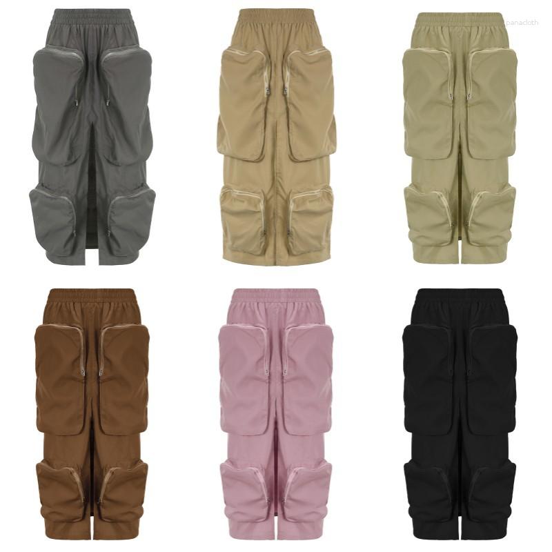 Skirts Solid Cut Out Cargo Woman Fashion 2023 Harajuku Pockets Zip Up High Waist Long Skirt Street, Lr29839
Skirts Solid Cut Out Cargo Woman Fashion 2023 Harajuku Pockets Zip Up High Waist Long Skirt Street, Lr29839