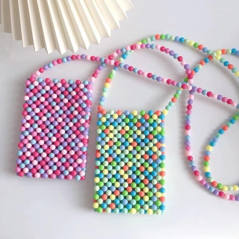 Evening Bags 2023 Candy Color Colorful Vertical Mobile Phone Shoulder Bag Women's Summer Handmade Beaded Weaving Versatile Crossbody, Green
Evening Bags 2023 Candy Color Colorful Vertical Mobile Phone Shoulder Bag Women's Summer Handmade Beaded Weaving Versatile Crossbody, Green