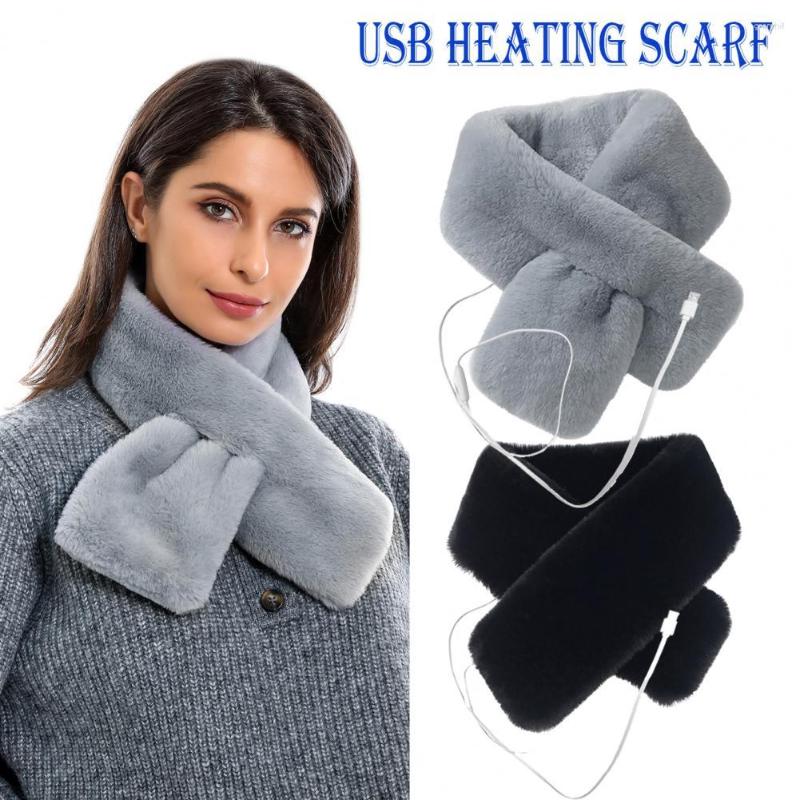 Scarves 3 Gear Adjustment Rechargeable Plush Collar Scarf Women Winter Electric 5V USB Heated
Scarves 3 Gear Adjustment Rechargeable Plush Collar Scarf Women Winter Electric 5V USB Heated
