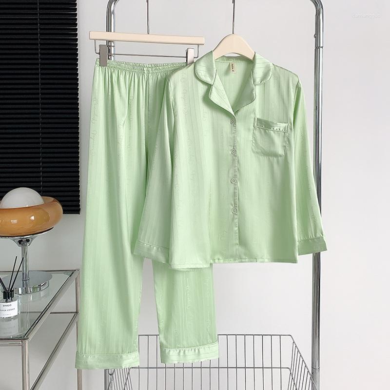 Women's Sleepwear Silkly Rayon Homewear Female Print Letters Pyjamas Set Cozy Long Sleeve Shirt&pants 2Pcs Pajamas Soft, Blue
Women's Sleepwear Silkly Rayon Homewear Female Print Letters Pyjamas Set Cozy Long Sleeve Shirt&pants 2Pcs Pajamas Soft, Blue