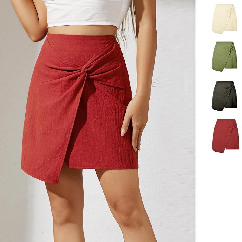 Skirts Summer Solid Temperament A Short Skirt Women's Spring Korean Slim Twist High Waist Irregular Hip Tide Mini, Black
Skirts Summer Solid Temperament A Short Skirt Women's Spring Korean Slim Twist High Waist Irregular Hip Tide Mini, Black