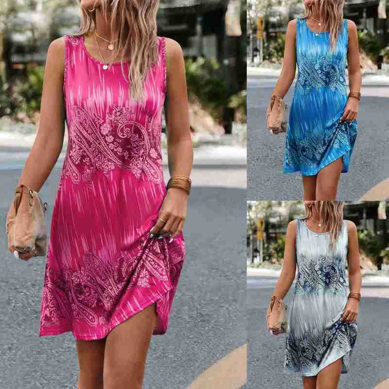 2023 Summer Hot Item Tank Top Fashion Women's Digital Print Dress women clothes, F168q1188
2023 Summer Hot Item Tank Top Fashion Women's Digital Print Dress women clothes, F168q1188