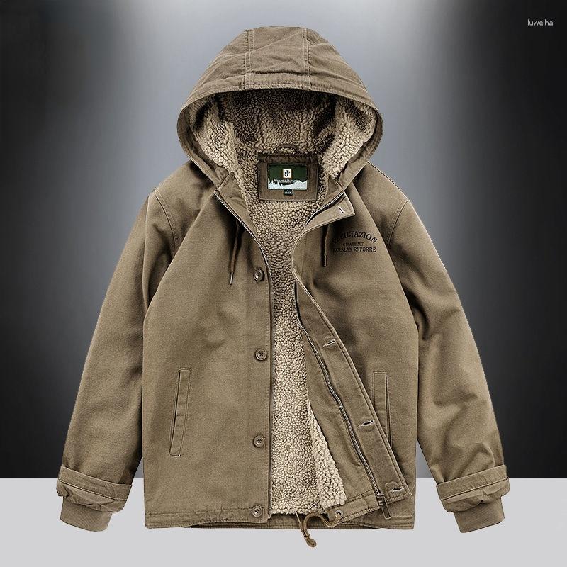 Men's Jackets 2023 Winter Men's Warm Corduroy Fashion Man Thermal Cotton Coats Casual Outwear Fur Collar Mens Fleece Clothing
Men's Jackets 2023 Winter Men's Warm Corduroy Fashion Man Thermal Cotton Coats Casual Outwear Fur Collar Mens Fleece Clothing