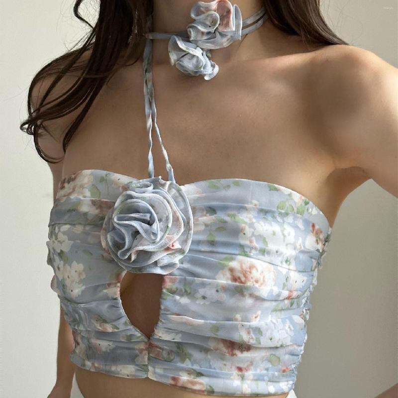 Women' Tanks Strapless Floral Print Cute Crop Tops Womens Chest Wrap Lace Flower Vest Y2k Grunge Backless Camis Slim Ruched Tees, Blue
Women' Tanks Strapless Floral Print Cute Crop Tops Womens Chest Wrap Lace Flower Vest Y2k Grunge Backless Camis Slim Ruched Tees, Blue
