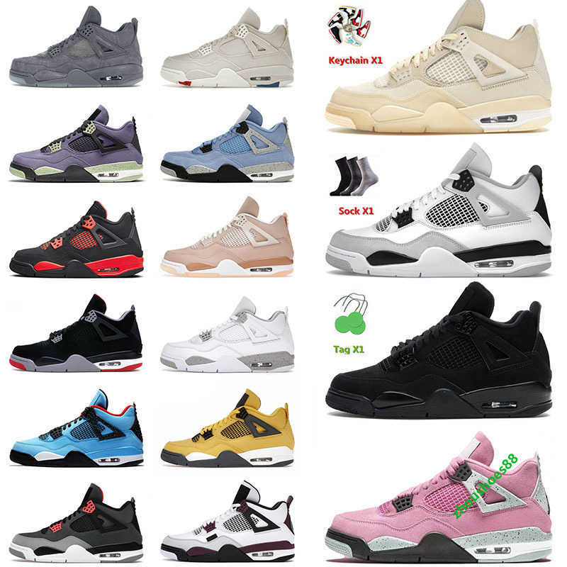 Basketball NEW Shoes Authentic Top Jumpman Basketball Shoes 4 4s IV Sail Military Black Cat University Pink Kaws Grey Men Women Sports Sneak, C5 canvas 36-47
Basketball NEW Shoes Authentic Top Jumpman Basketball Shoes 4 4s IV Sail Military Black Cat University Pink Kaws Grey Men Women Sports Sneak, C5 canvas 36-47