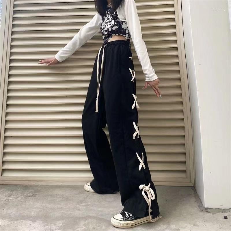 Women' Jeans American Retro Hiphop Street Pants Women' High Straps Wide Leg Straight Tube Casual Sports, Black
Women' Jeans American Retro Hiphop Street Pants Women' High Straps Wide Leg Straight Tube Casual Sports, Black