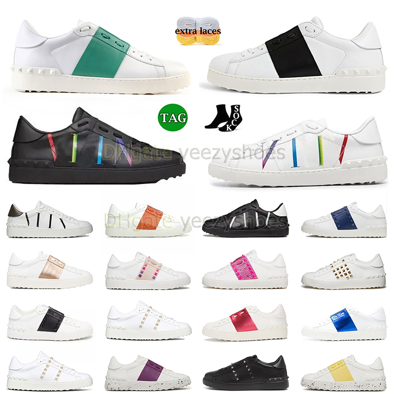 Top Quality Designer Shoe Low Platform Open Casual Sneakers Famous Italy Brand Skate Men Women Low-Top Calfskin Valentinitys Dhgate Sports Trainers Big Size 12, B5 36-46
Top Quality Designer Shoe Low Platform Open Casual Sneakers Famous Italy Brand Skate Men Women Low-Top Calfskin Valentinitys Dhgate Sports Trainers Big Size 12, B5 36-46