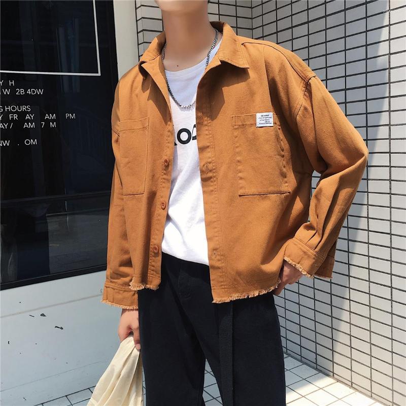 Men's Jackets Frayed Cuff Men Cargo Tassel Distressed Coats Spring Thin Chic Ins Streetwear Short Party Club Casual Work Tops, Black
Men's Jackets Frayed Cuff Men Cargo Tassel Distressed Coats Spring Thin Chic Ins Streetwear Short Party Club Casual Work Tops, Black