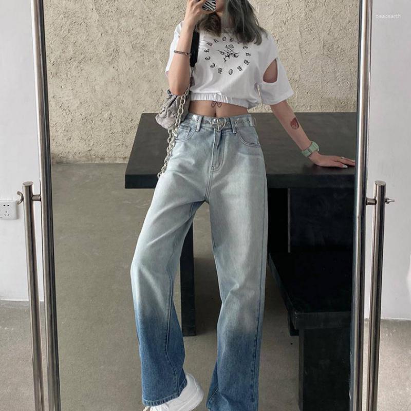 Women' Jeans Spring Gradient Female Summer 2023 High-waist Slim Straight-leg Pants Plus Size Street Tie-dye Stitching, Blue
Women' Jeans Spring Gradient Female Summer 2023 High-waist Slim Straight-leg Pants Plus Size Street Tie-dye Stitching, Blue