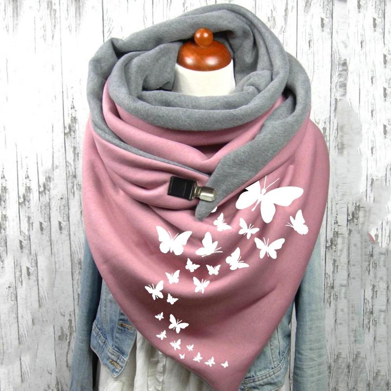 Scarves 2023 Fashion Winter Scarf For Women Butterfly Button Soft Wrap Casual Warm Shawls Foulard Femme Neck Bandana
Scarves 2023 Fashion Winter Scarf For Women Butterfly Button Soft Wrap Casual Warm Shawls Foulard Femme Neck Bandana