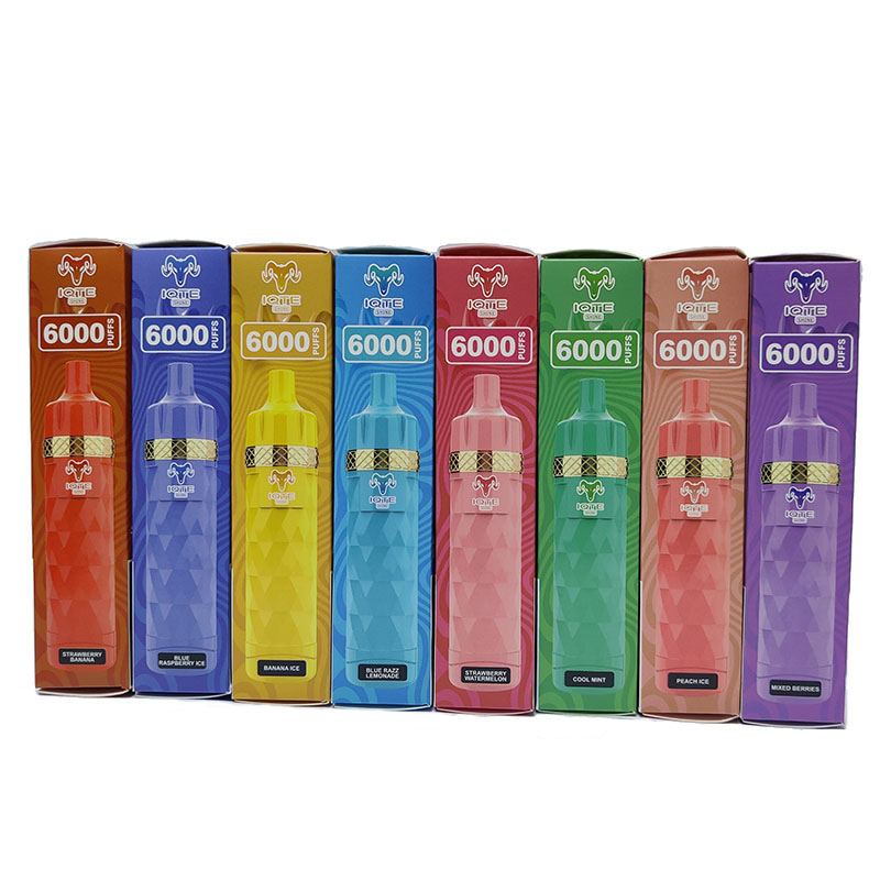 IQTE Shine 6000 Puff 6000 Disposable Vape E cigarettes Pre-filled 15ml Rechargeable Battery vape disposables Air Flow Adjustable VS bang 6000
IQTE Shine 6000 Puff 6000 Disposable Vape E cigarettes Pre-filled 15ml Rechargeable Battery vape disposables Air Flow Adjustable VS bang 6000