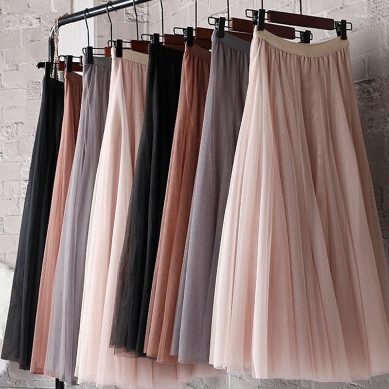 Skirts 3 1 Layer Lining Of Gauze Net Pleated Lace Veil Female Han Edition Fairy Long Half The A-line Skirt, Gray
Skirts 3 1 Layer Lining Of Gauze Net Pleated Lace Veil Female Han Edition Fairy Long Half The A-line Skirt, Gray