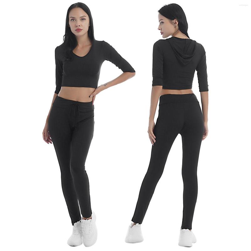 Women' Two Piece Pants Women Sport Suit 2 Running Outfits Fitness Tracksuit Set Gym Workout Clothes Hoodie Crop Top High Waist Leggings, Black
Women' Two Piece Pants Women Sport Suit 2 Running Outfits Fitness Tracksuit Set Gym Workout Clothes Hoodie Crop Top High Waist Leggings, Black