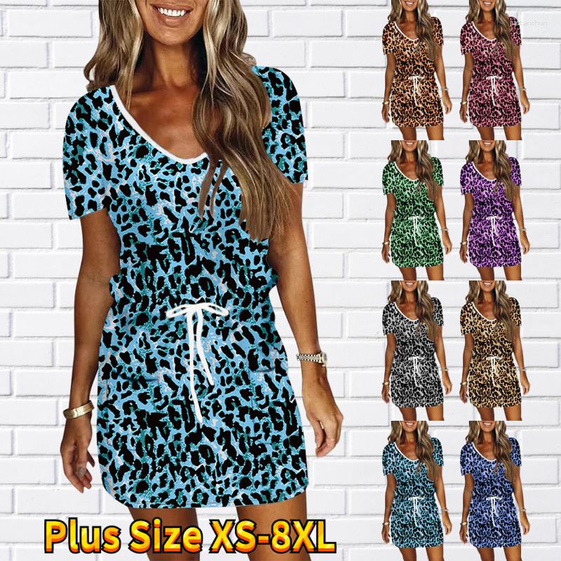 Casual Dresses Women's Basic Tie Dress Short Sleeve Waist Personalized Print Fashion Sexy Elegant -8XL, 25169-brown
Casual Dresses Women's Basic Tie Dress Short Sleeve Waist Personalized Print Fashion Sexy Elegant -8XL, 25169-brown