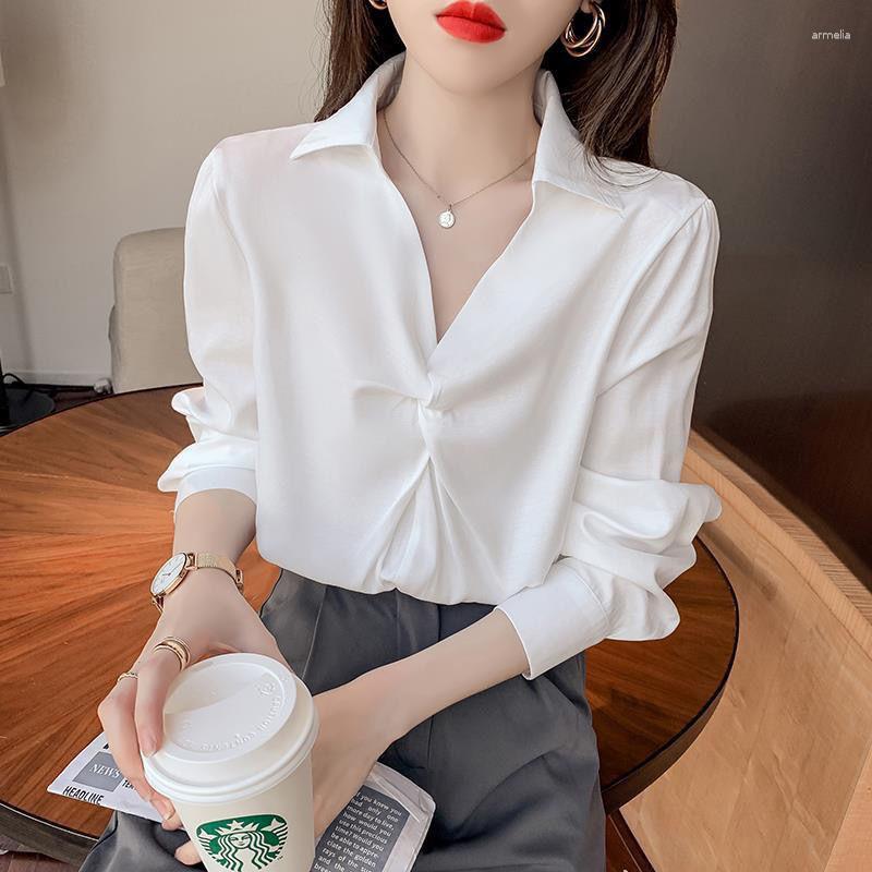 Women' Blouses Chiffon Shirt Women' Long-sleeved 2023 Spring And Autumn Clothing Korean Fashion Top, Beige
Women' Blouses Chiffon Shirt Women' Long-sleeved 2023 Spring And Autumn Clothing Korean Fashion Top, Beige