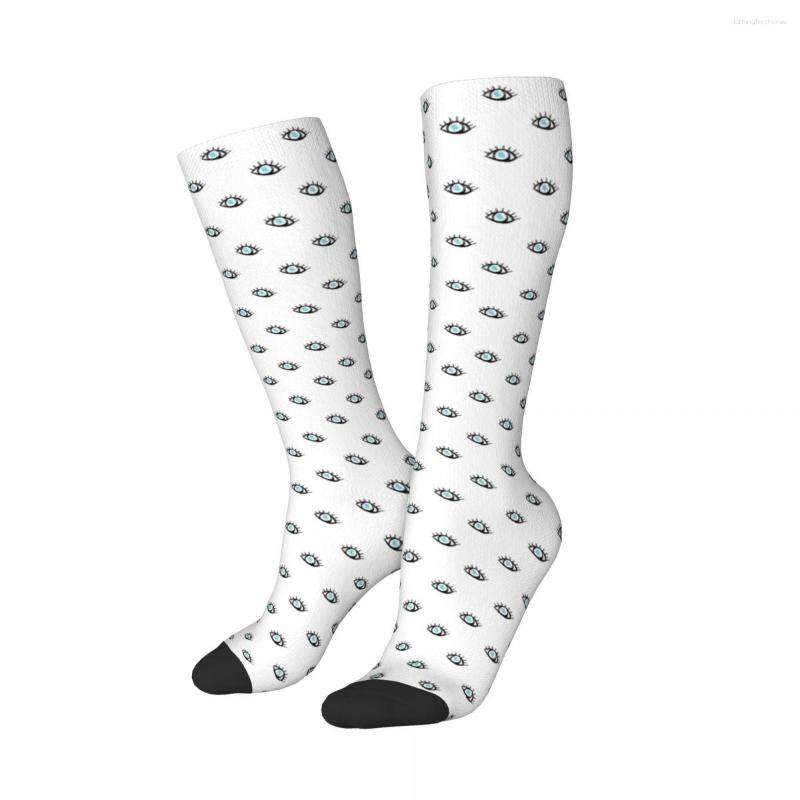 Women Socks Turkish Eyes On You Thigh Knee High For Warm Fashion Novelty Mediterranean Nazar Evil Eye Stockings
Women Socks Turkish Eyes On You Thigh Knee High For Warm Fashion Novelty Mediterranean Nazar Evil Eye Stockings