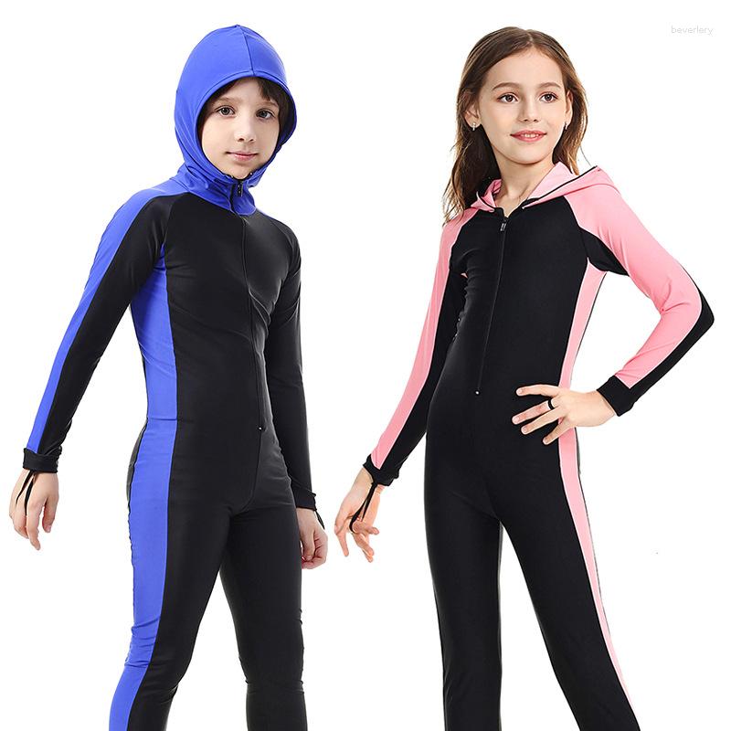 Women' Swimwear Children' Full Body Swimsuit With Hood Boys Girls One Piece Sun UV Protection Rashguard Diving Swimming Lycra Suit, 1012 blue
Women' Swimwear Children' Full Body Swimsuit With Hood Boys Girls One Piece Sun UV Protection Rashguard Diving Swimming Lycra Suit, 1012 blue