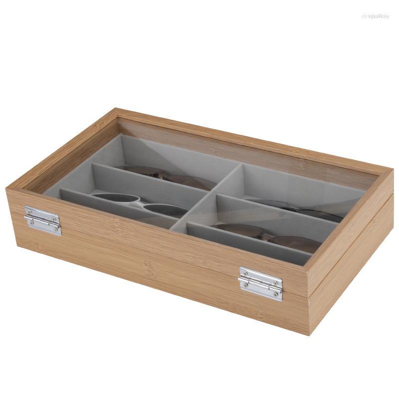 Watch Boxes Single Layer 6 Grid 3 Glasses Combination Storage Box Wooden Jewelry Organizer For Home Decoration
Watch Boxes Single Layer 6 Grid 3 Glasses Combination Storage Box Wooden Jewelry Organizer For Home Decoration