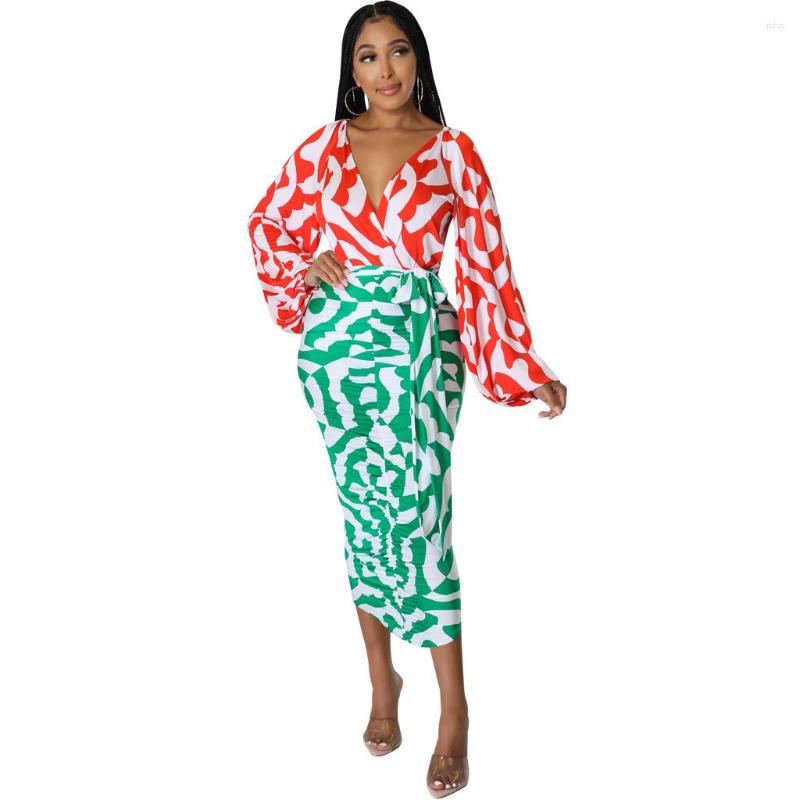 Casual Dresses Women Striped Ruffle Bowknot Dress High Waist Long Sleeve Low Cut Bodycon Midi Maxi 2024 Sexy Club Party Vestidos