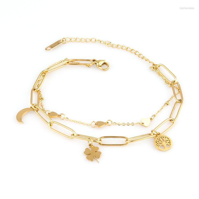Link Bracelets Chain Stainless Steel Heart Charms For Women Jewelry Gift Personality Pendant Gold Color Padlock Bracelet Raym22
Link Bracelets Chain Stainless Steel Heart Charms For Women Jewelry Gift Personality Pendant Gold Color Padlock Bracelet Raym22