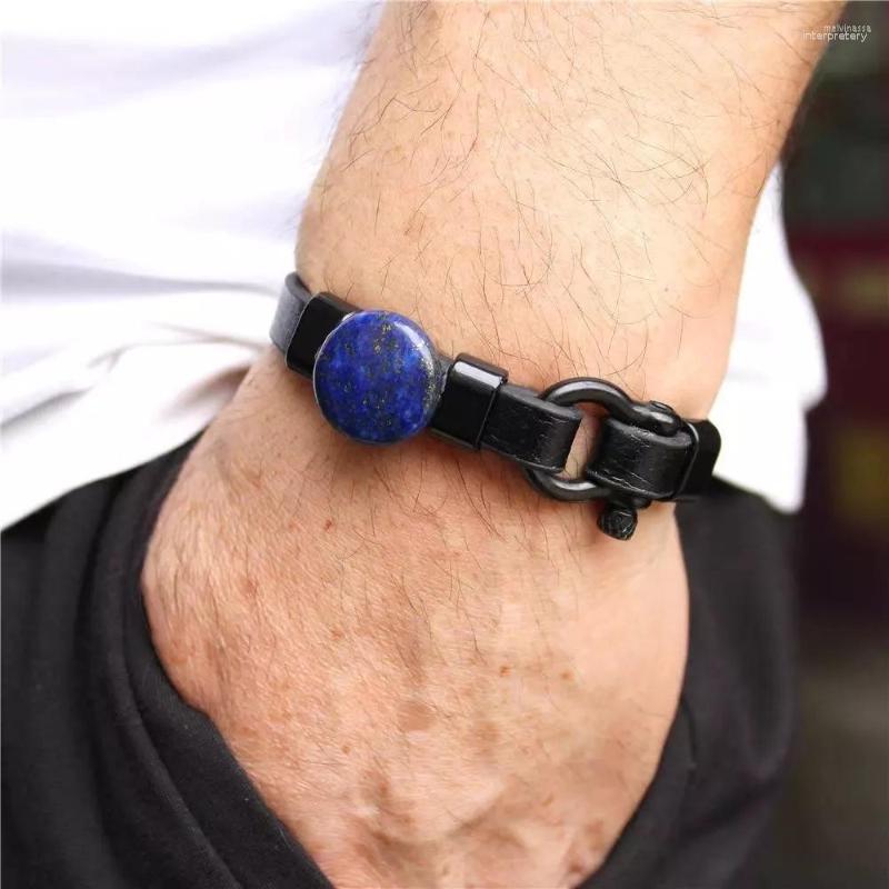 Strand 2023 High Quality 3 Kinds Of Natural Stone Men's Bracelet Geometric Shape Black Braided Leather Gift
Strand 2023 High Quality 3 Kinds Of Natural Stone Men's Bracelet Geometric Shape Black Braided Leather Gift