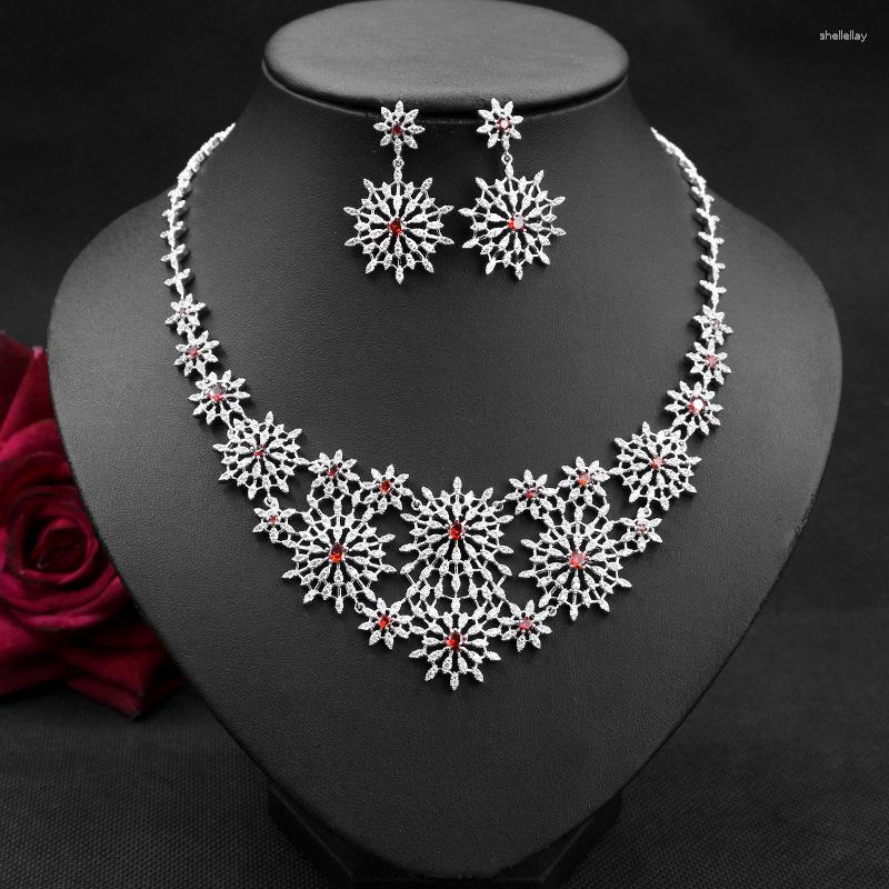 Necklace Earrings Set Fashion Vintage Snow Flower Design 2pcs Zirconia And Earring Women Bridal Wedding Jewelry Collier Femme N-948, Picture shown
Necklace Earrings Set Fashion Vintage Snow Flower Design 2pcs Zirconia And Earring Women Bridal Wedding Jewelry Collier Femme N-948, Picture shown