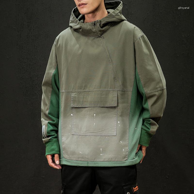 Men's Jackets Hip Spring Hop Hooded Patchwork Mens Jacket Coat Male Hoodies Coats 2023 Men Black Couple Streetwear Hoody Bomber -5XL
Men's Jackets Hip Spring Hop Hooded Patchwork Mens Jacket Coat Male Hoodies Coats 2023 Men Black Couple Streetwear Hoody Bomber -5XL