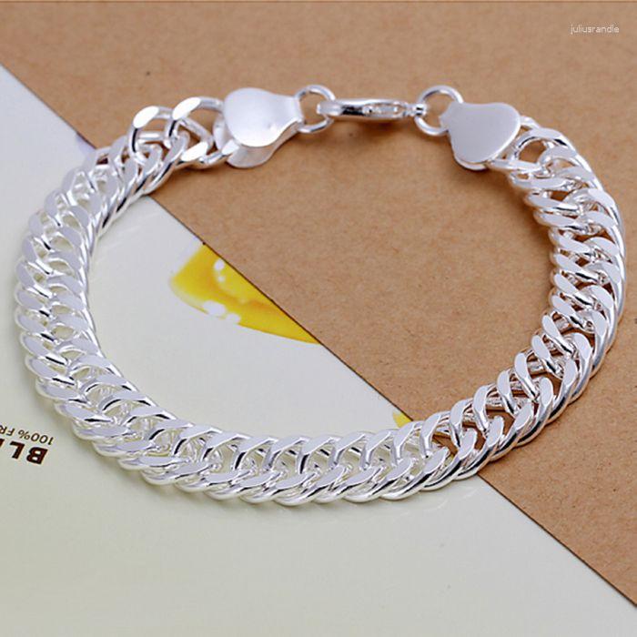 Link Bracelets Christmas Gift Silver Plated Fashion Jewelry 10M Whole Side Bracelets&bangle Wholesale SMTH102
Link Bracelets Christmas Gift Silver Plated Fashion Jewelry 10M Whole Side Bracelets&bangle Wholesale SMTH102