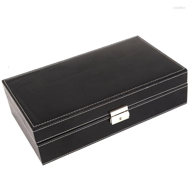 Watch Boxes Black Box Storage 8 Mens Jewelry Display Drawer Lockable Case Organizer & Slots Rings Tray With Lock
Watch Boxes Black Box Storage 8 Mens Jewelry Display Drawer Lockable Case Organizer & Slots Rings Tray With Lock
